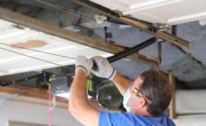 garage door opener installation in Oklahoma City, OK.