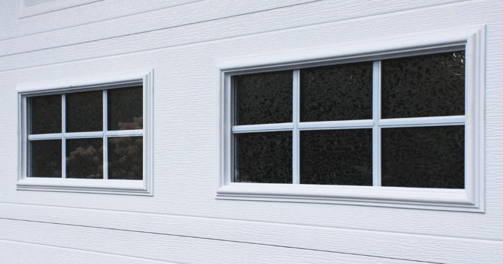 garage door window panels
