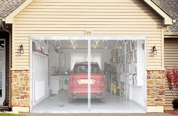 screen garage door